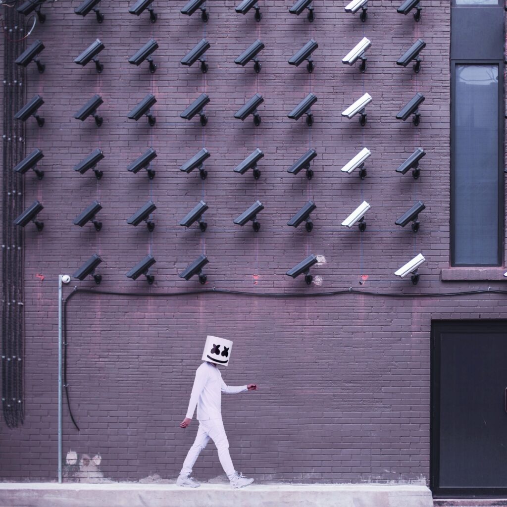 Marshmello CCTV cameras