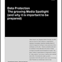 Data Protection paper cover